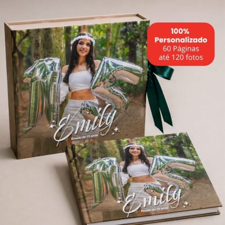 FOTOLIVRO PERSONALIZADO 60 P&Aacute;GINAS - ENVIE AT&Eacute; 120 FOTOS