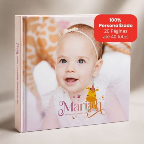 FOTOLIVRO PERSONALIZADO 20 P&Aacute;GINAS - ENVIE AT&Eacute; 40 FOTOS. 