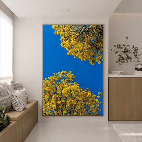 QUADRO VERTICAL - IPÊ AMARELO
