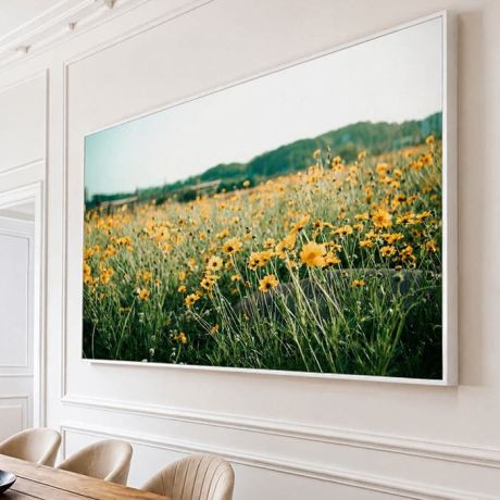 QUADRO HORIZONTAL - CAMPO DE FLORES AMARELAS