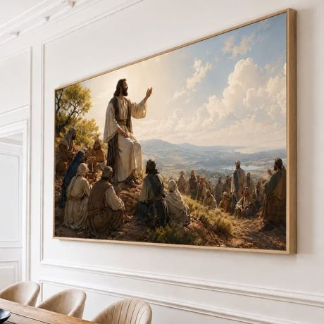 QUADRO HORIZONTAL - SERMÃO DA MONTANHA